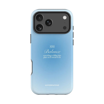888 Balance gsm-hoesje in blauw voor iPhone