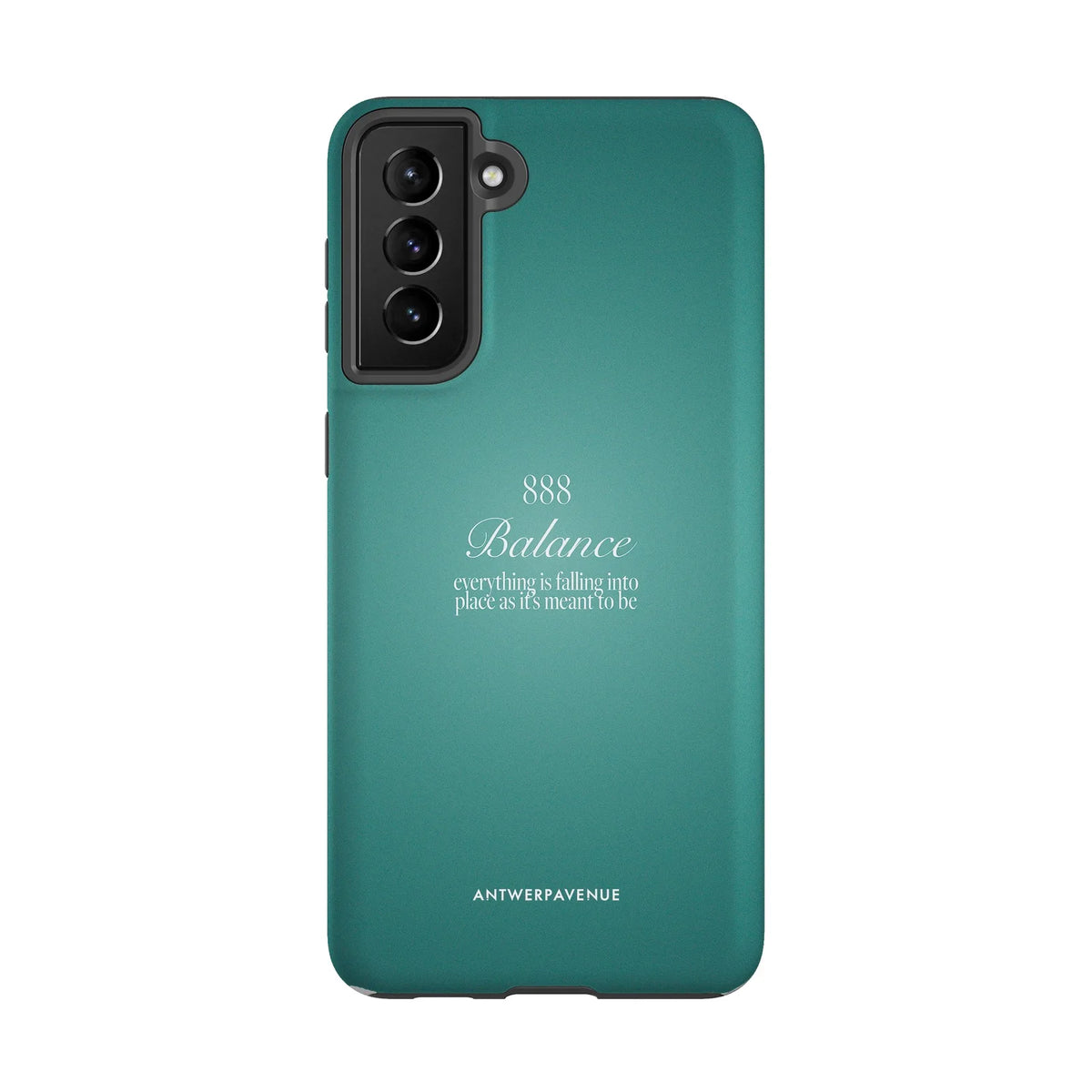 888 Balance - Green Case - Galaxy S21 Plus mockup