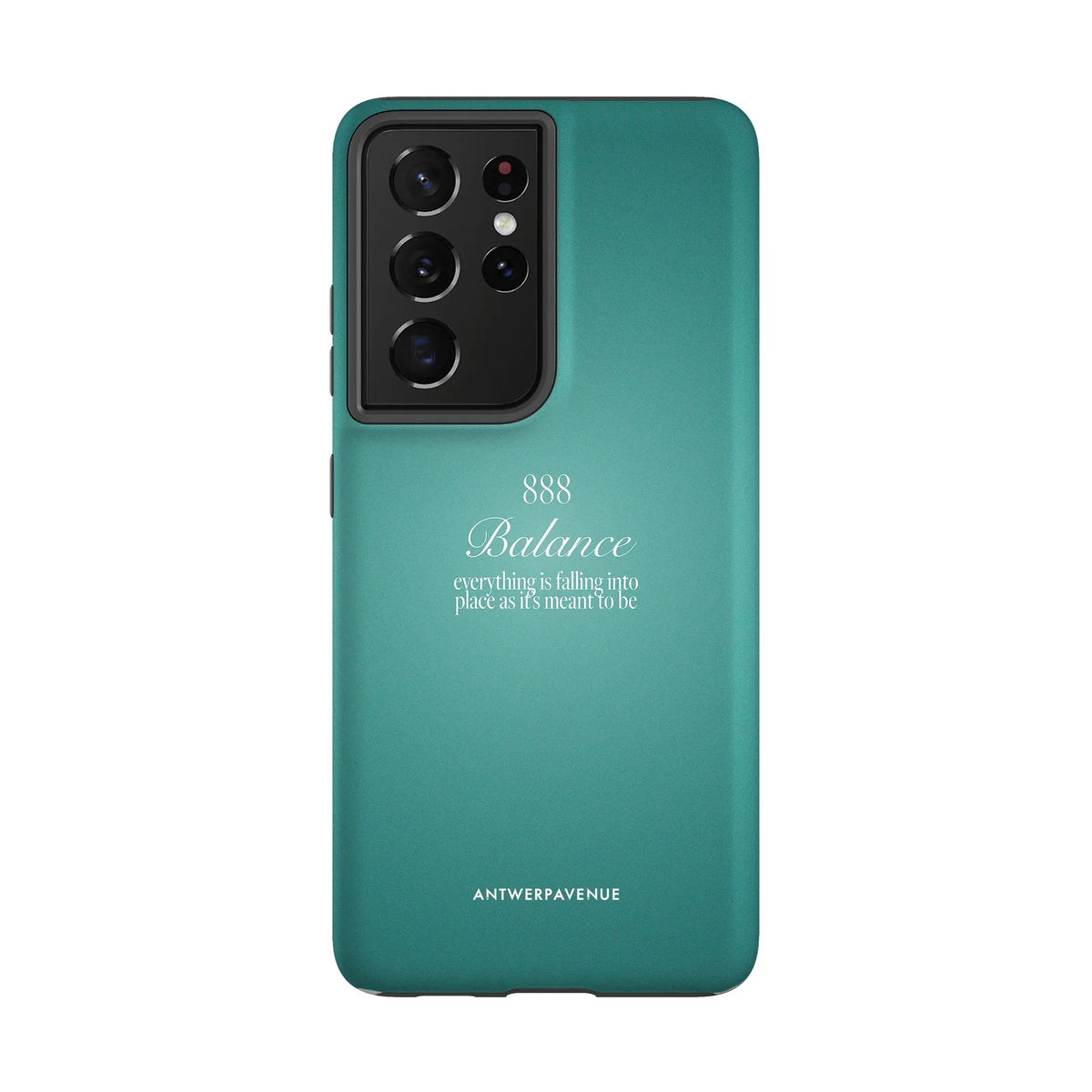 888 Balance - Green Case - Galaxy S21 Ultra mockup