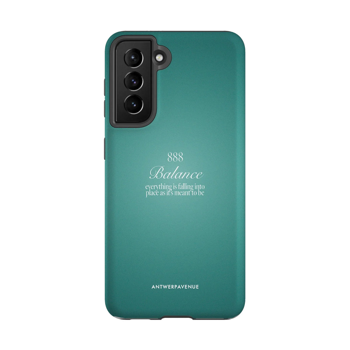 888 Balance - Green Case - Galaxy S21 mockup