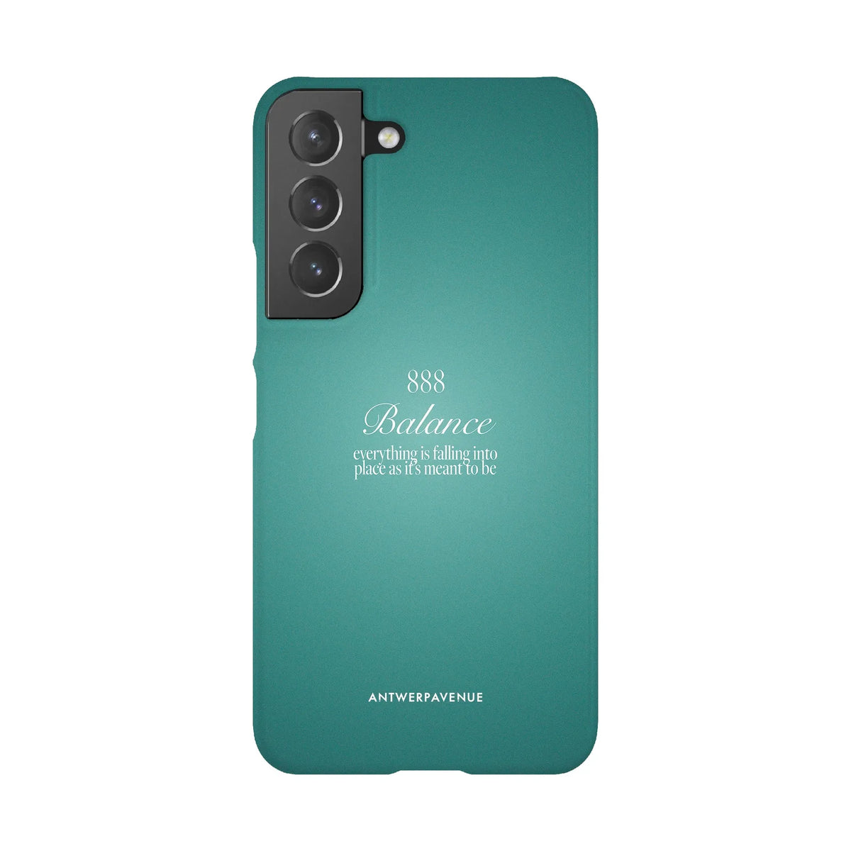 888 Balance - Green Case - Galaxy S22 Snap mockup