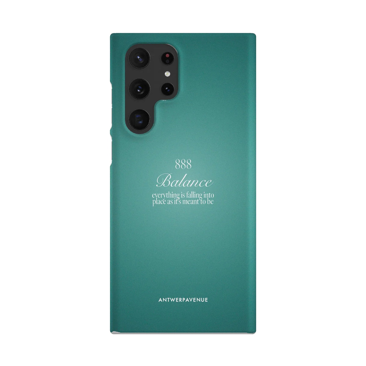 888 Balance - Green Case - Galaxy S22 Ultra Snap mockup