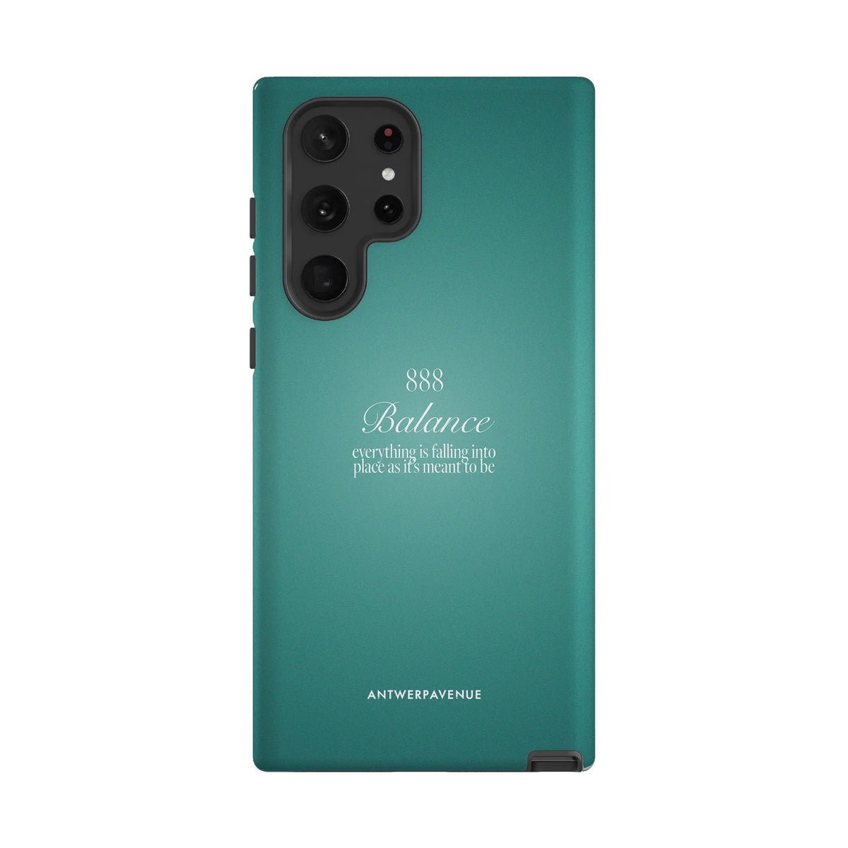 888 Balance - Green Case - Galaxy S22 Ultra mockup