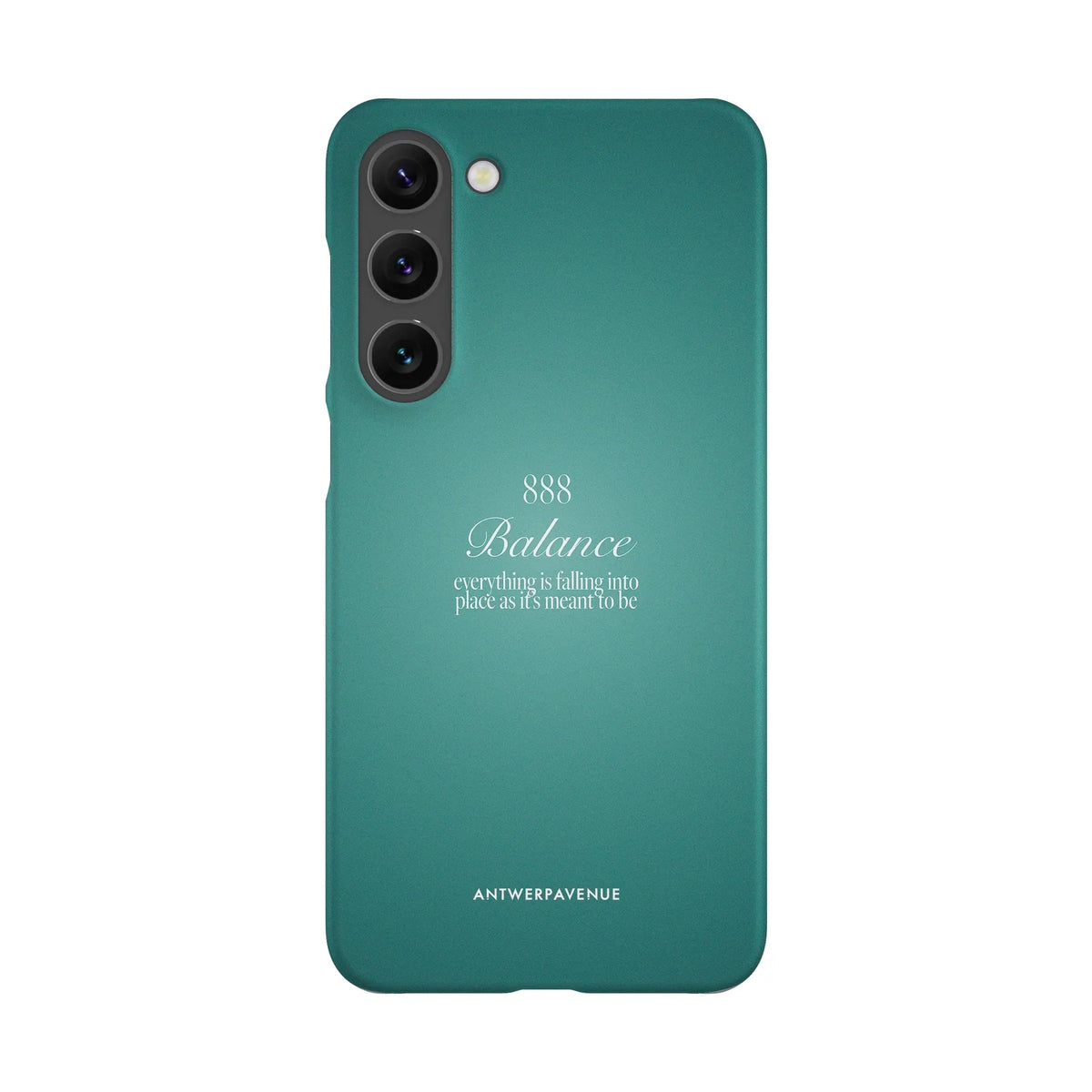 888 Balance - Green Case - Galaxy S23 Plus Snap mockup
