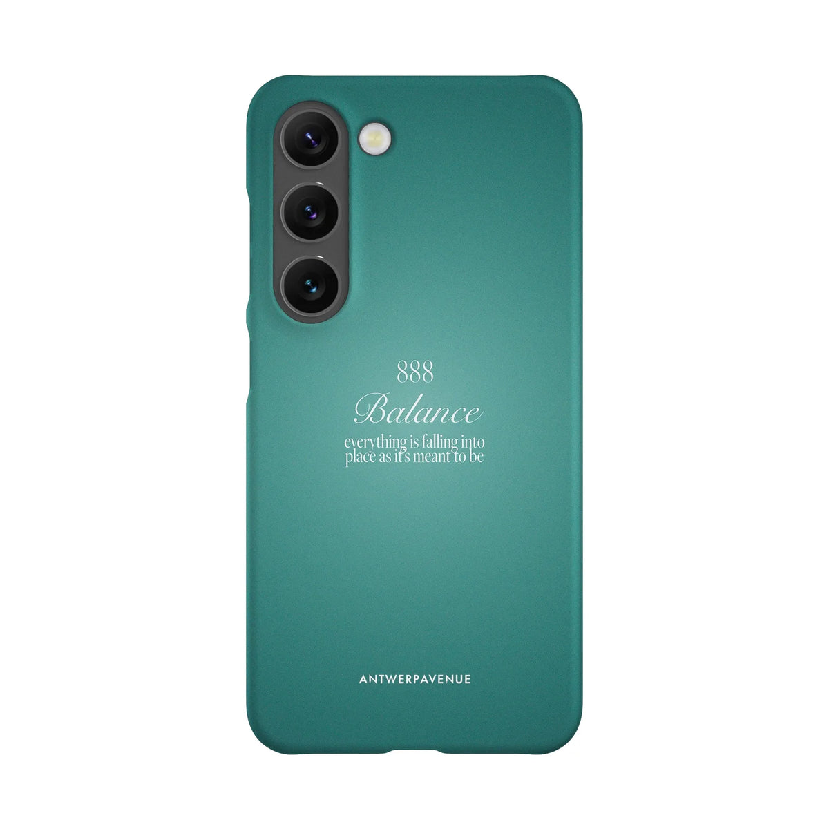 888 Balance - Green Case - Galaxy S23 Snap mockup
