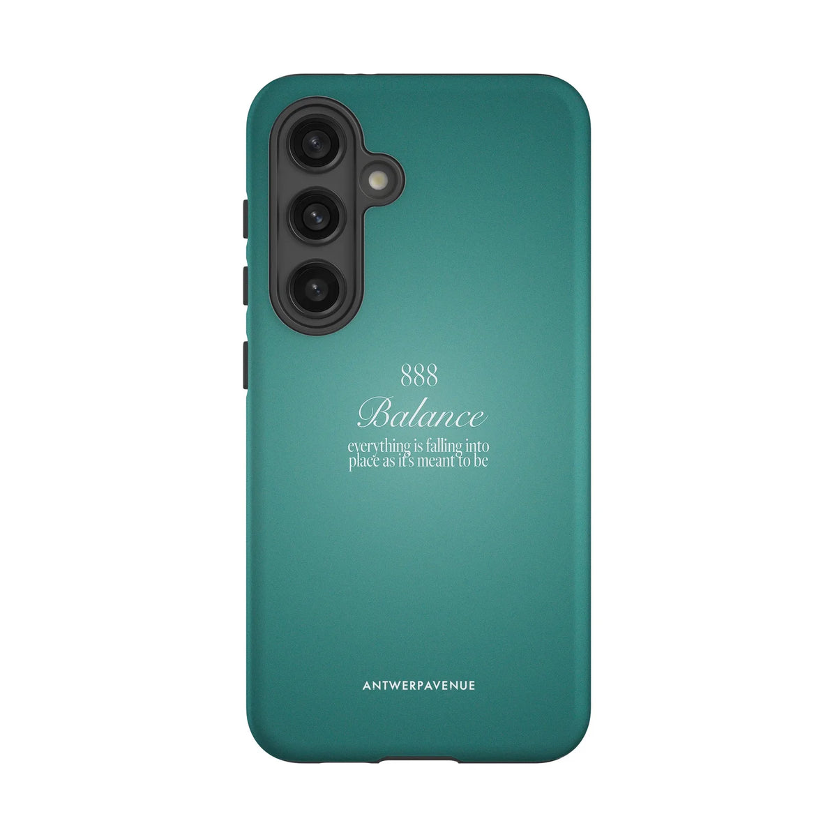 888 Balance - Green Case - Galaxy S24 mockup