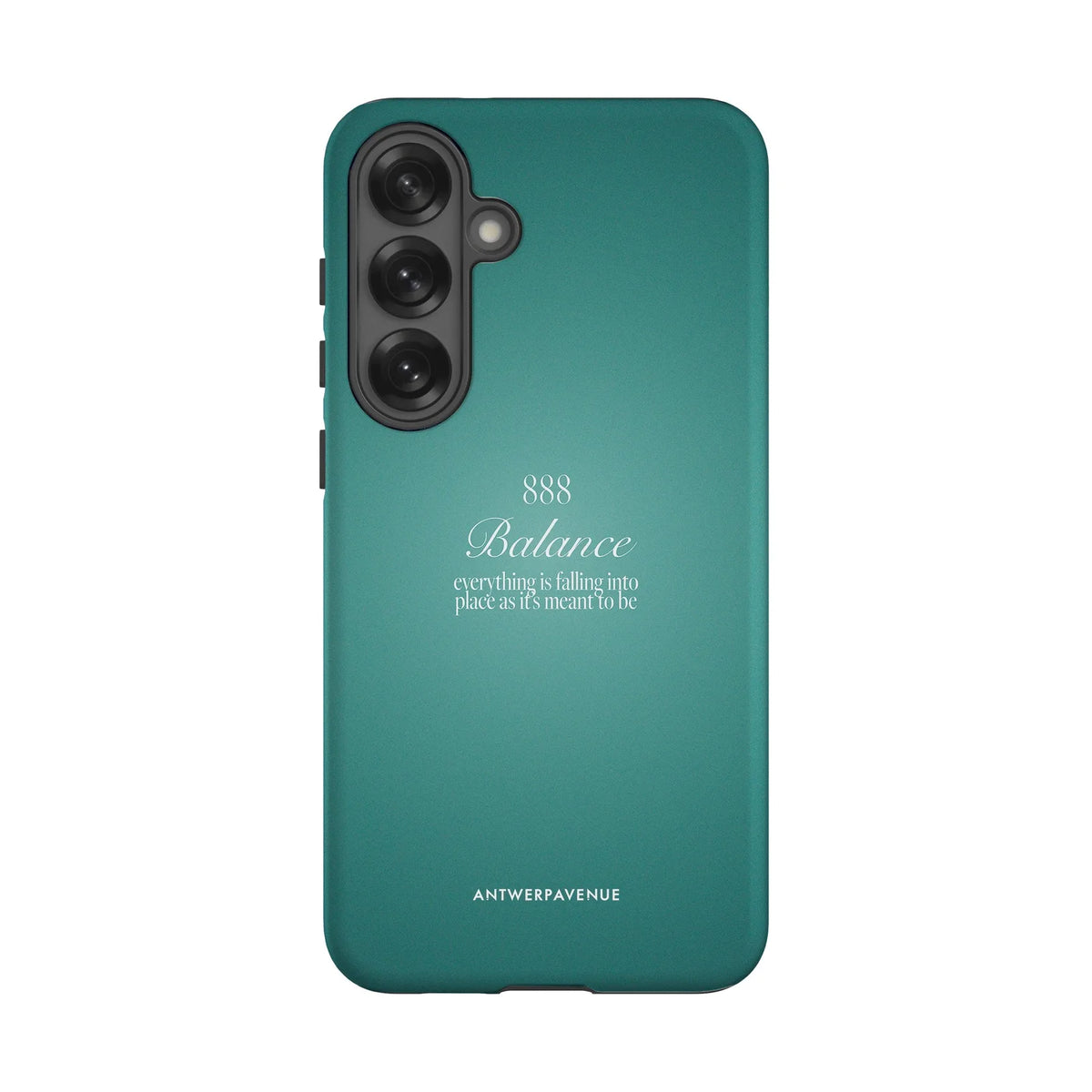 888 Balance - Green Case - Galaxy S25 Plus mockup