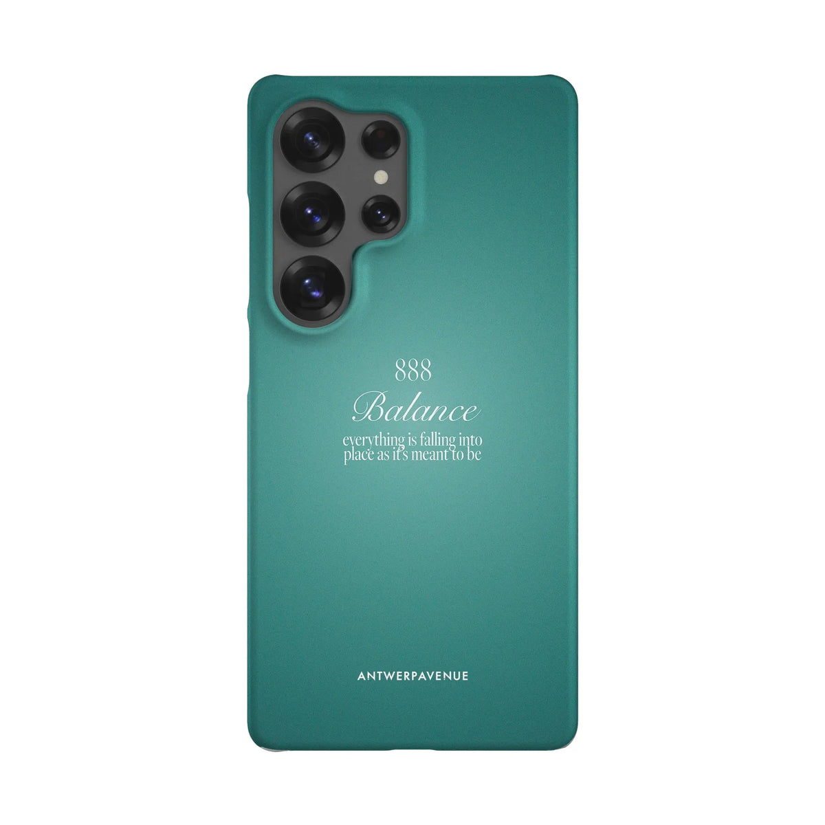888 Balance - Green Case - Galaxy S25 Ultra Snap mockup