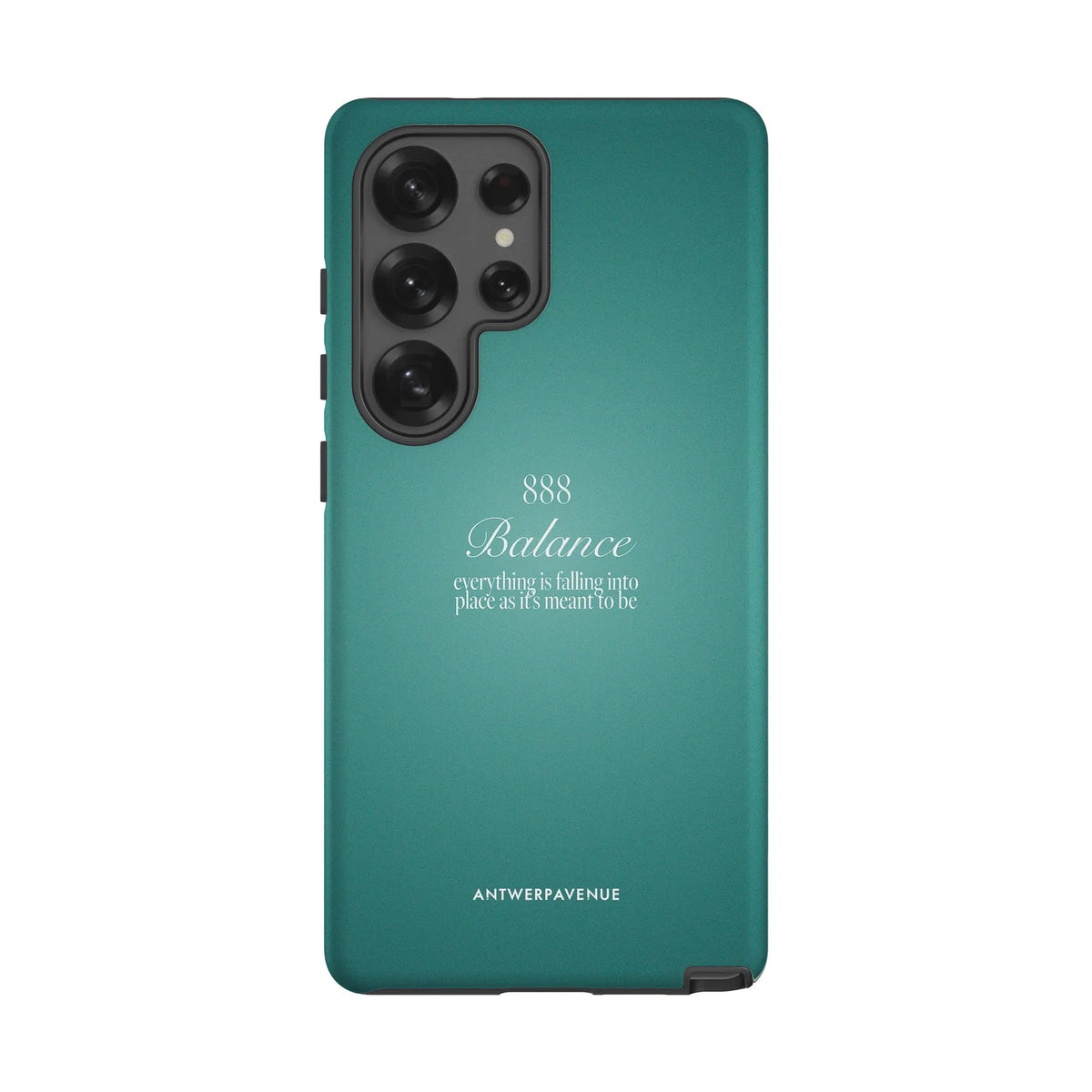 888 Balance - Green Case - Galaxy S25 Ultra mockup