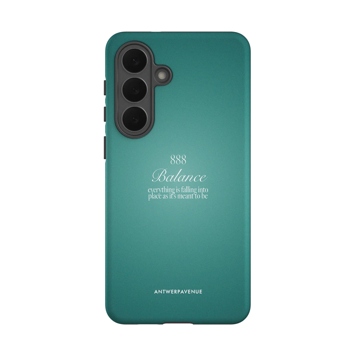 888 Balance - Green Case - Galaxy S26 Plus mockup