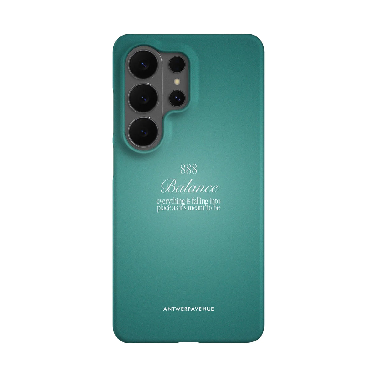 888 Balance - Green Case - Galaxy S26 Ultra Snap mockup