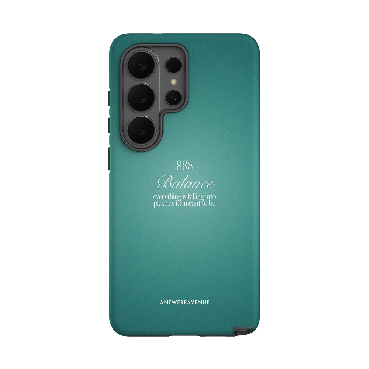 888 Balance - Green Case - Galaxy S26 Ultra mockup