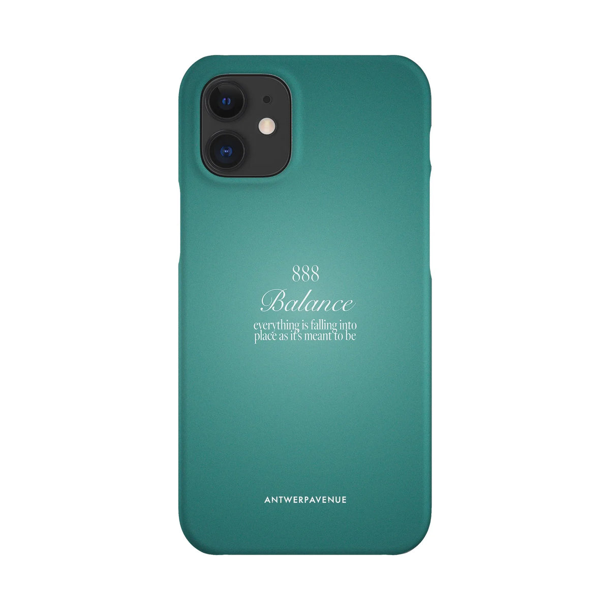 888 Balance - Green Case - iPhone 12 Mini Snap mockup