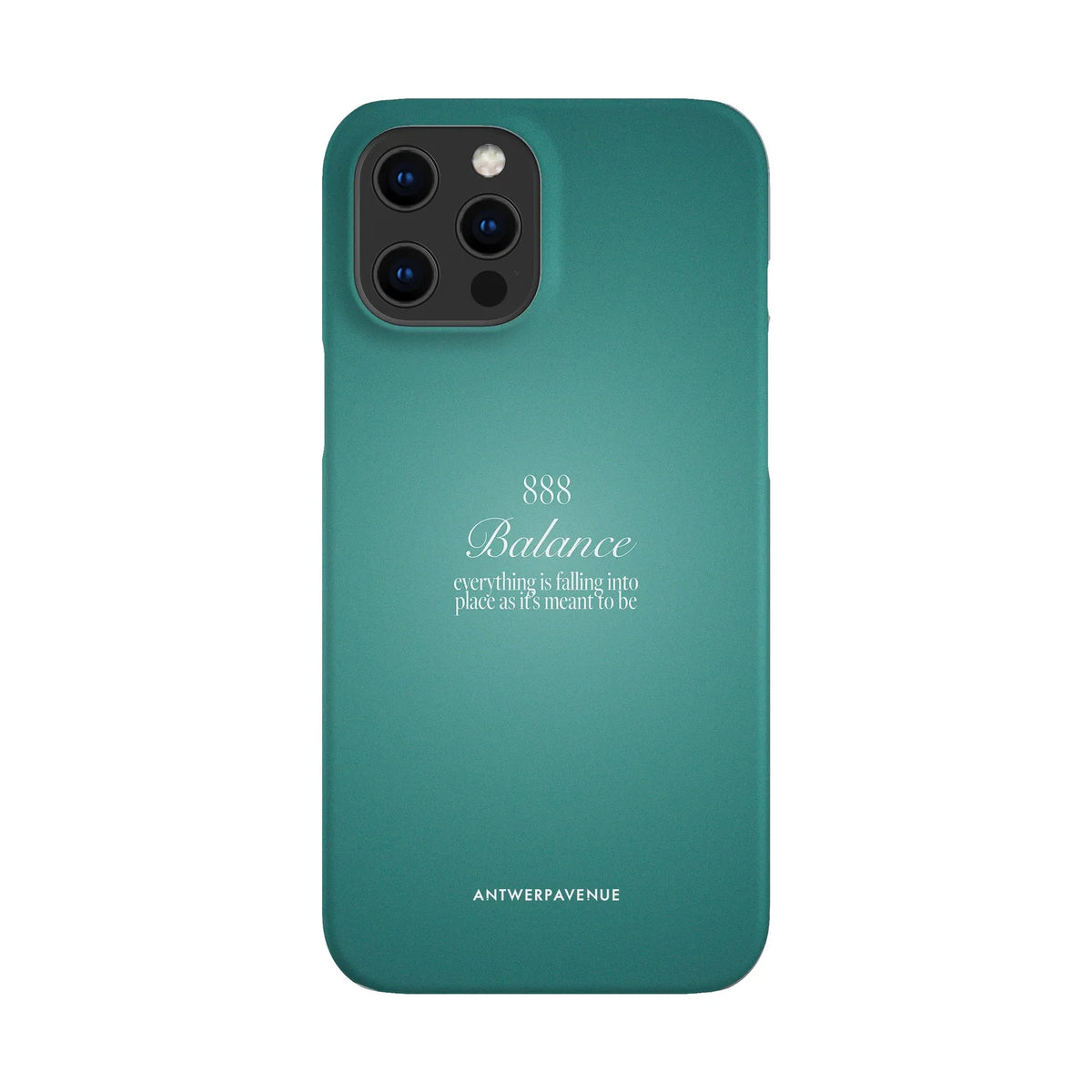 888 Balance - Green Case - iPhone 12 Pro Max Snap mockup