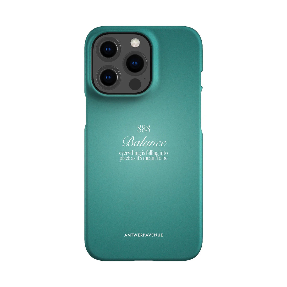 888 Balance - Green Case - iPhone 13 Pro Snap mockup