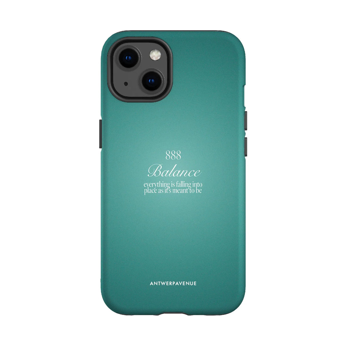 888 Balance - Green Case - iPhone 13 mockup