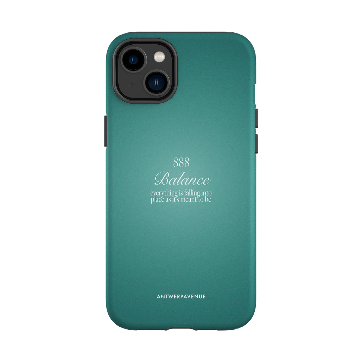 888 Balance - Green Case - iPhone 14 Plus mockup