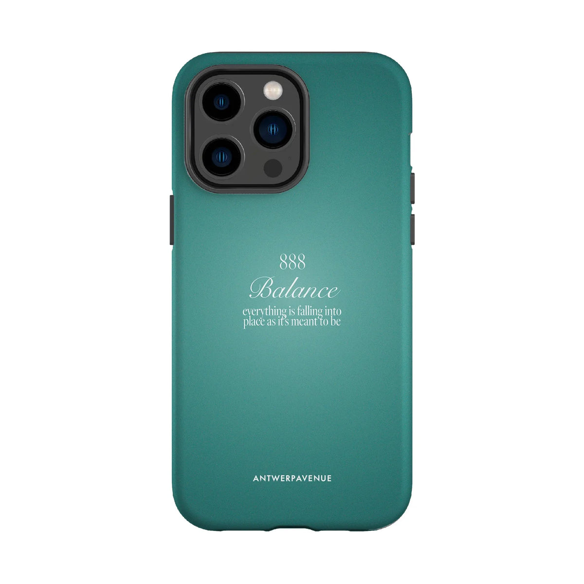 888 Balance - Green Case - iPhone 14 Pro Max mockup