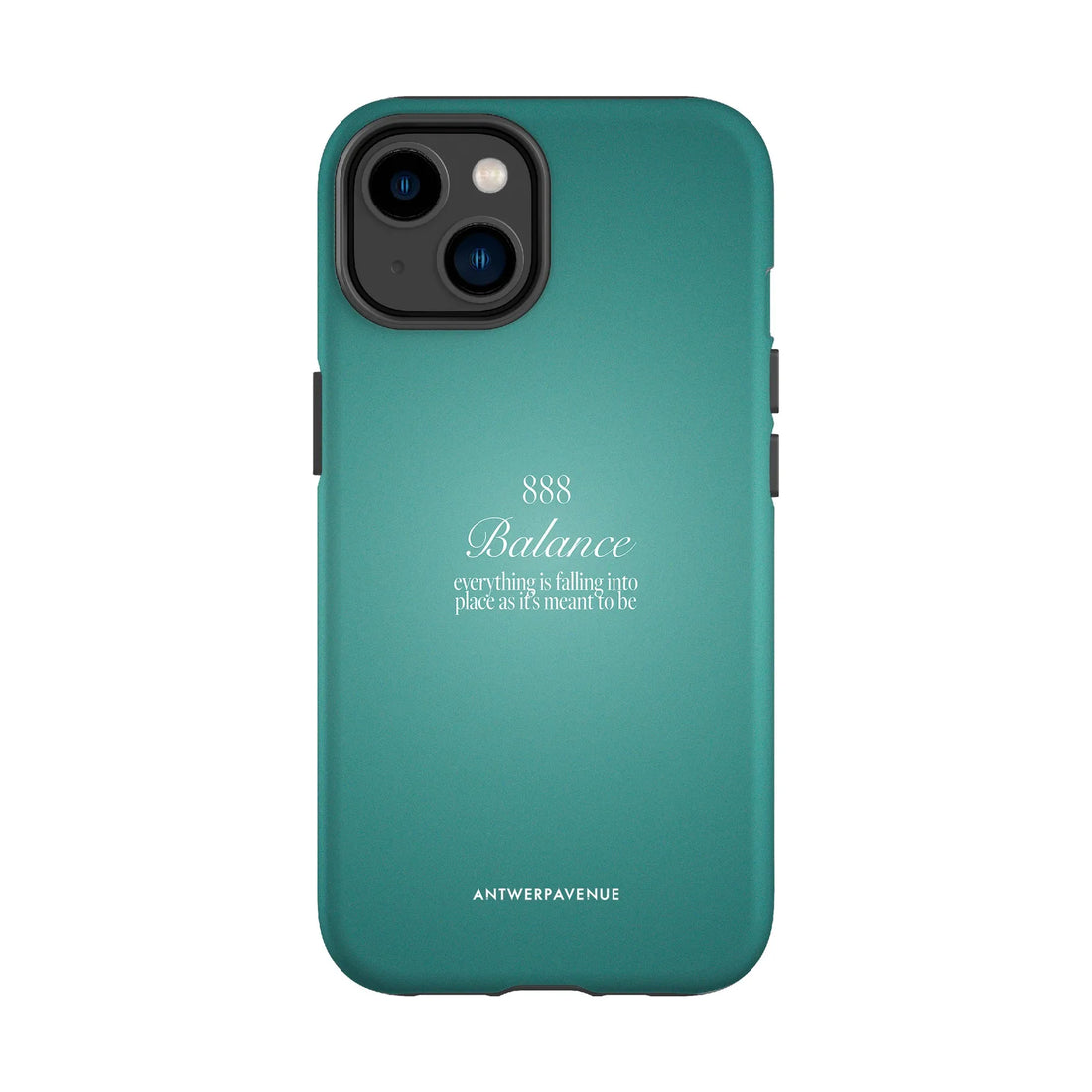 888 Balance - Green Case - iPhone 14 mockup