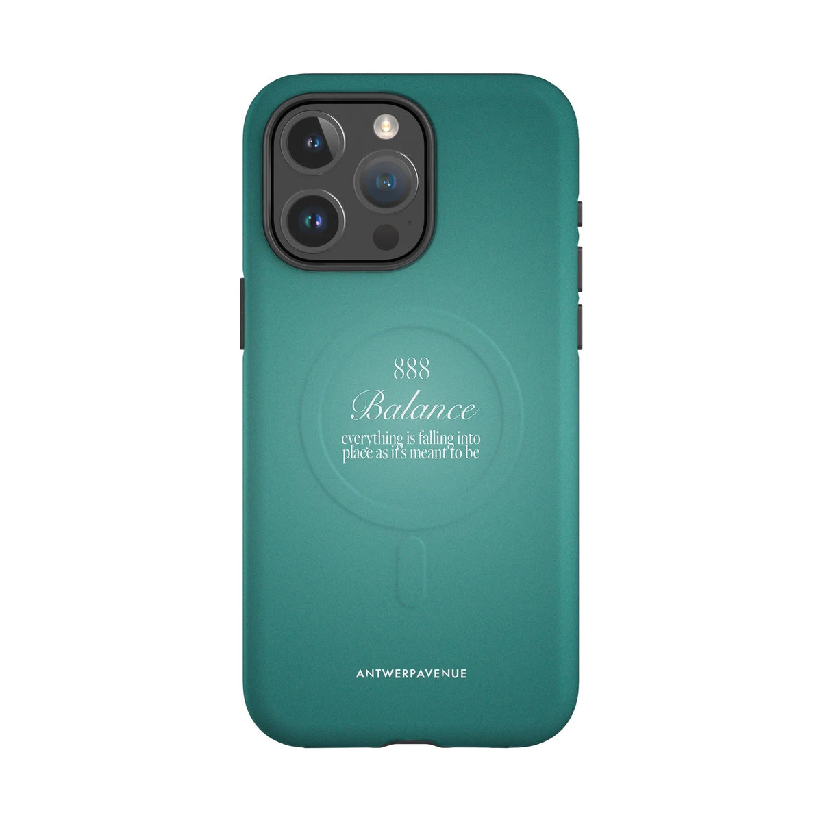 888 Balance - Green Case - iPhone 15 Pro Max MagSafe mockup