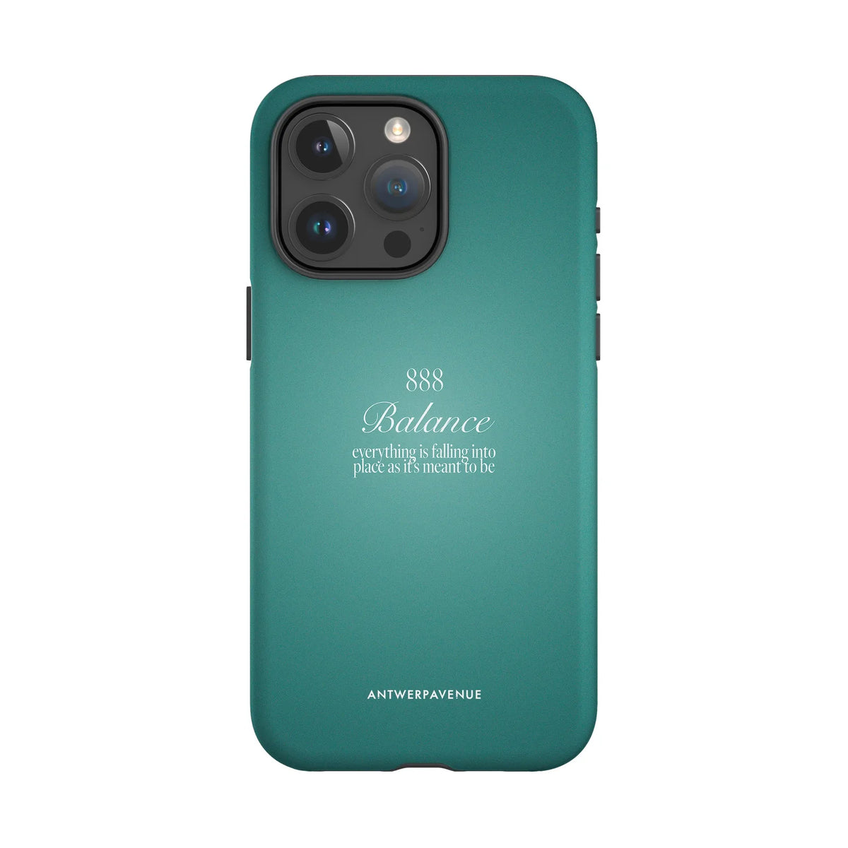888 Balance - Green Case - iPhone 15 Pro Max mockup