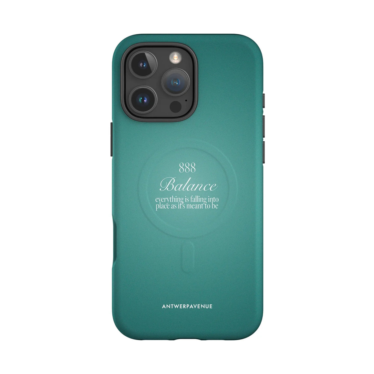 888 Balance - Green Case - iPhone 16 Pro Max MagSafe mockup