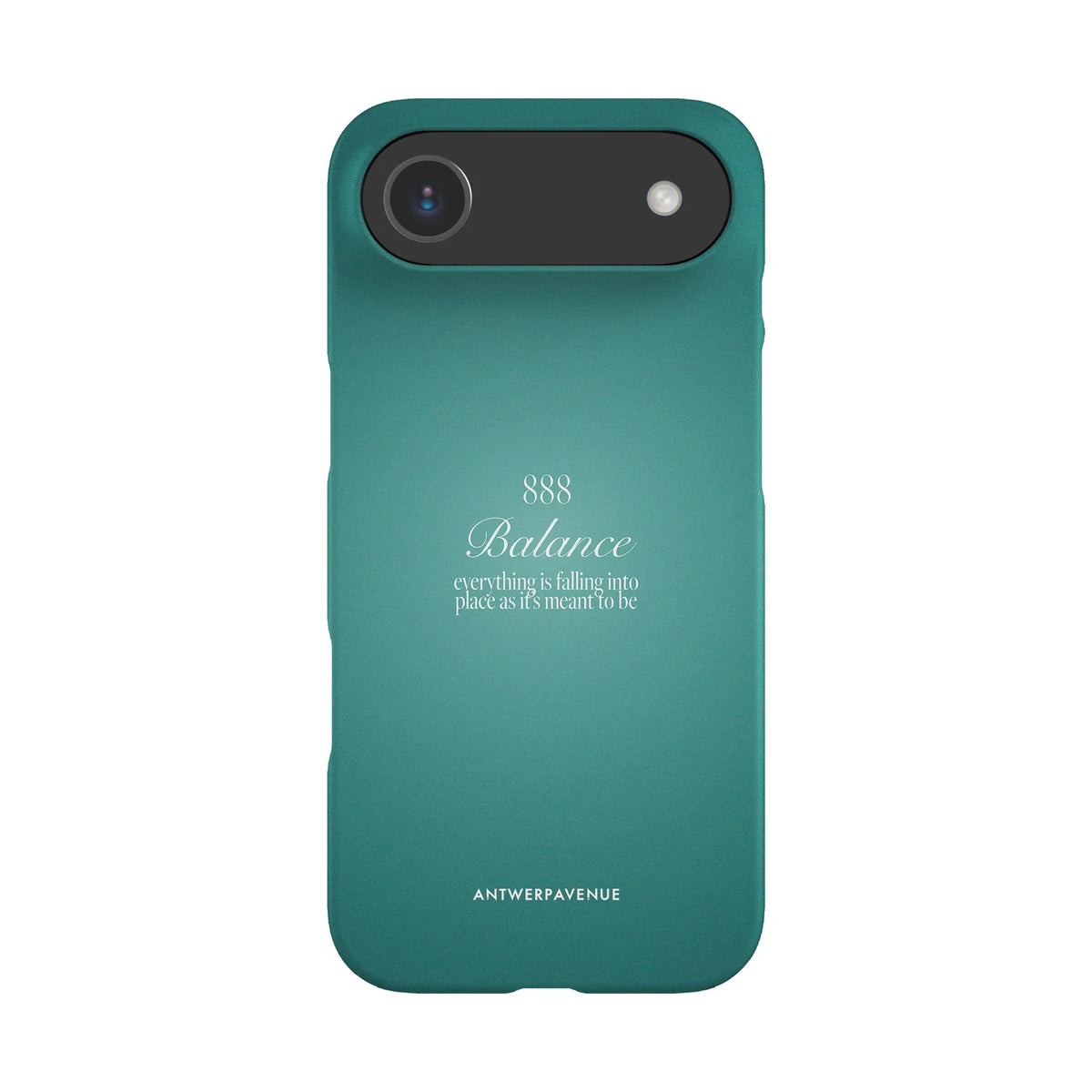 888 Balance - Green Case - iPhone 17 Air Snap mockup
