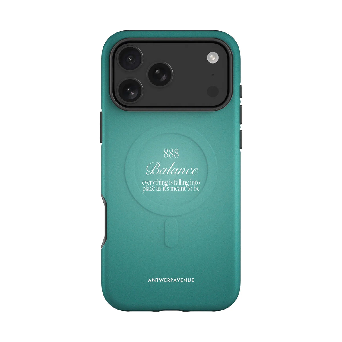 888 Balance - Green Case - iPhone 17 Pro Max MagSafe mockup