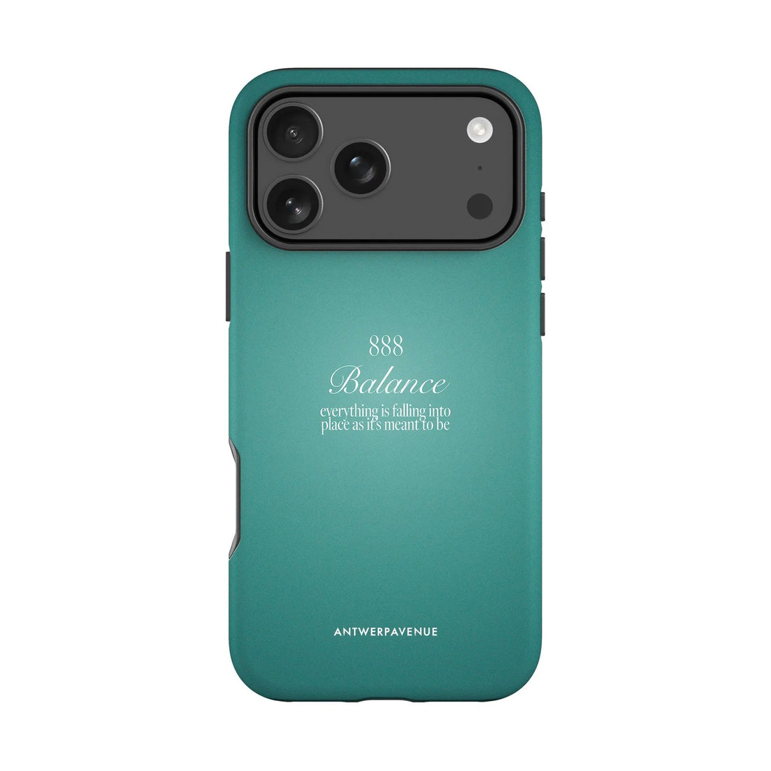 888 Balance - Green Case - iPhone Pro mockup