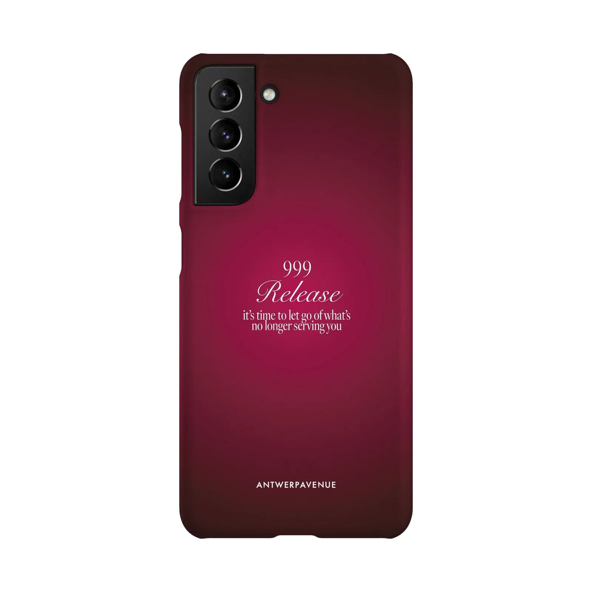 999 Release - Red Case - Galaxy S21 FE Snap mockup