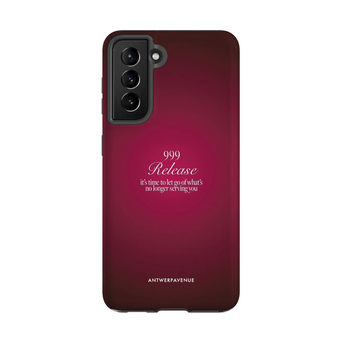 999 Release - Red Case - Galaxy S21 FE mockup