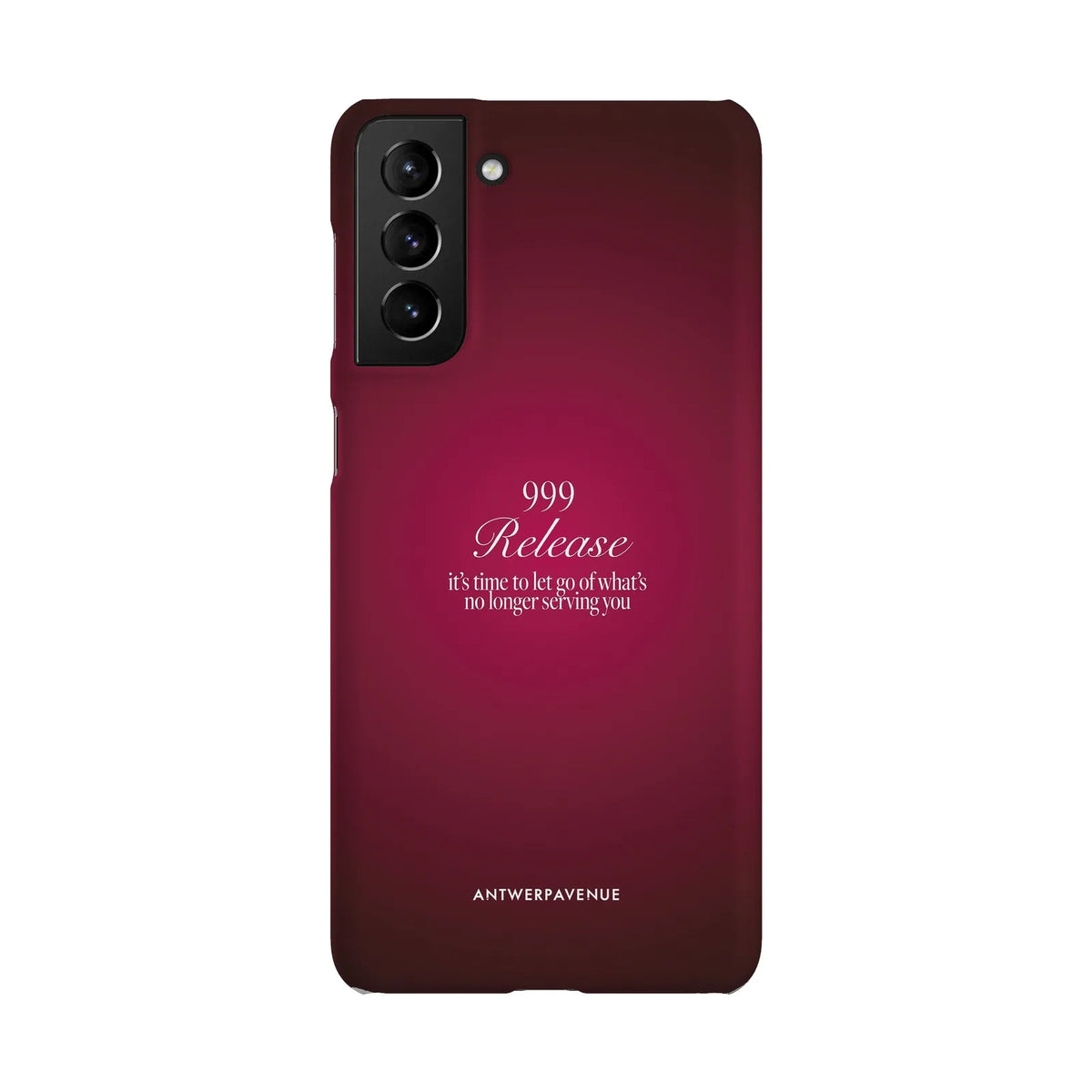 999 Release - Red Case - Galaxy S21 Plus Snap mockup