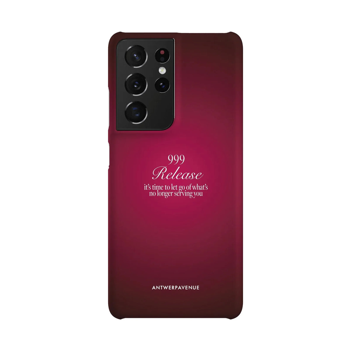 999 Release - Red Case - Galaxy S21 Ultra Snap mockup