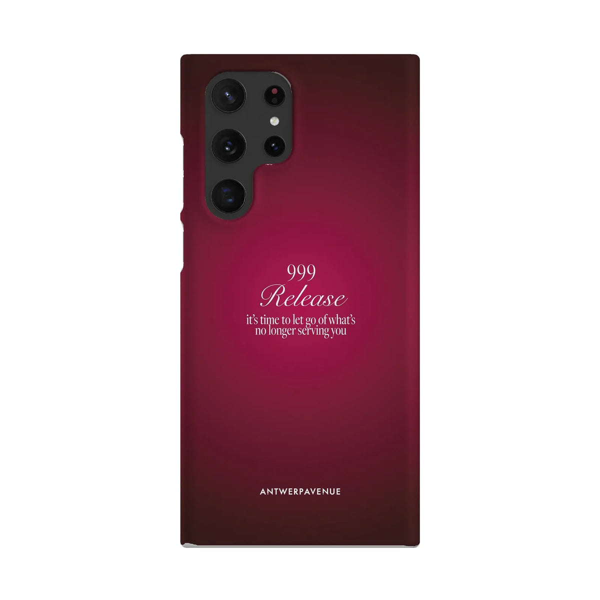999 Release - Red Case - Galaxy S22 Ultra Snap mockup