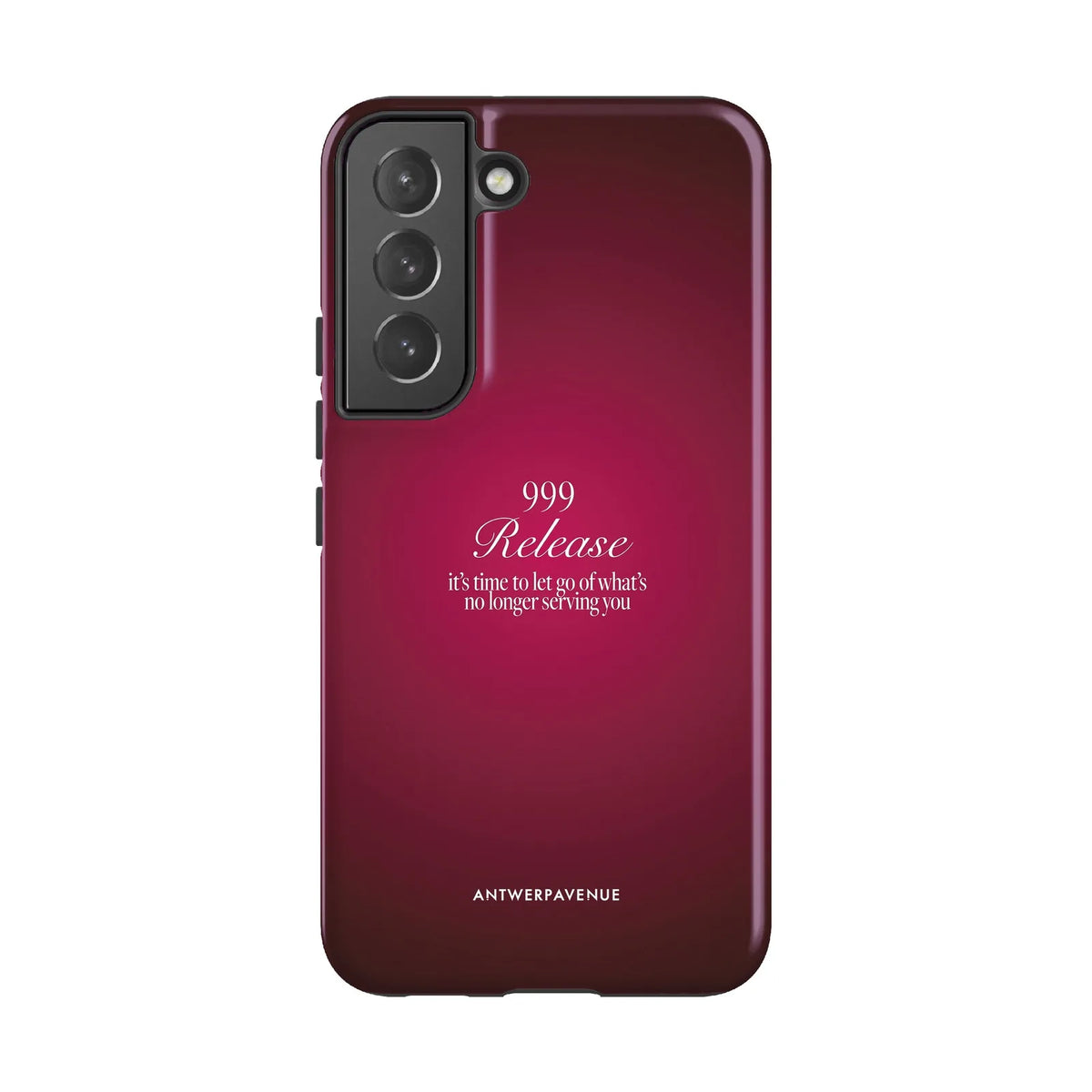 999 Release - Red Case - Galaxy S22 mockup
