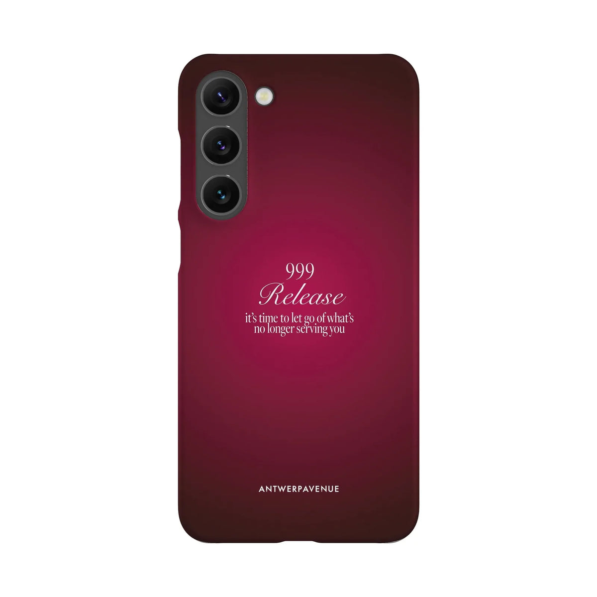 999 Release - Red Case - Galaxy S23 Plus Snap mockup