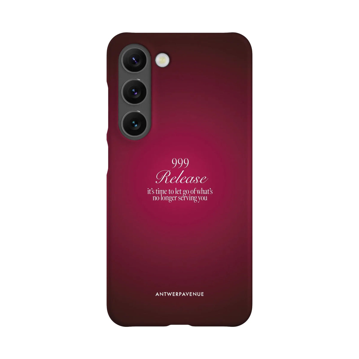 999 Release - Red Case - Galaxy S23 Snap mockup