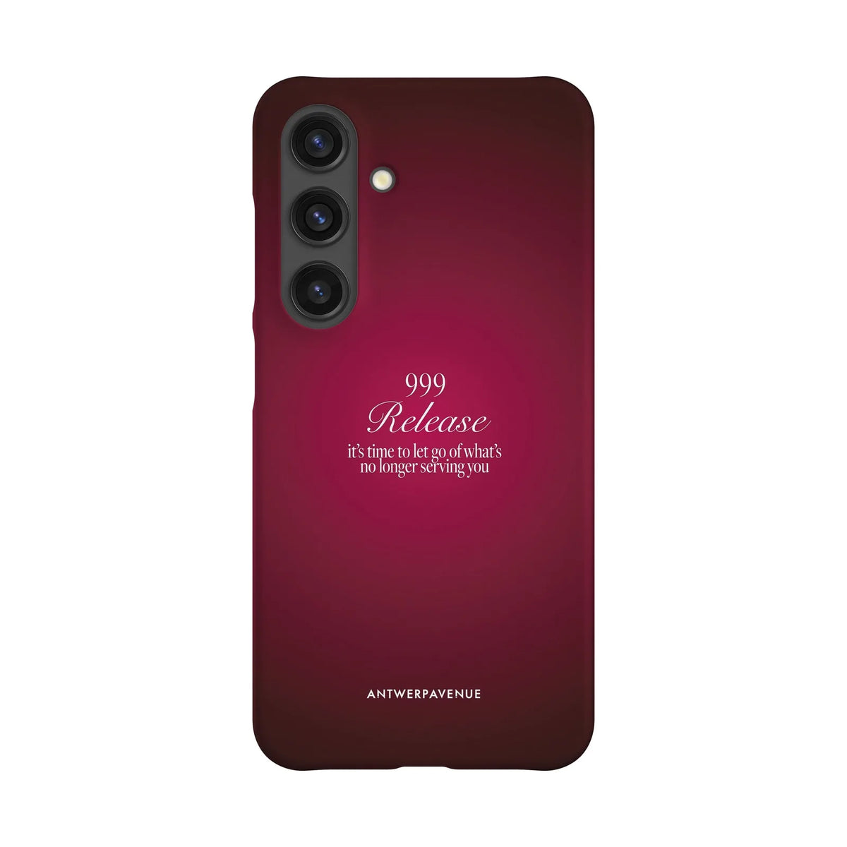 999 Release - Red Case - Galaxy S24 Snap mockup