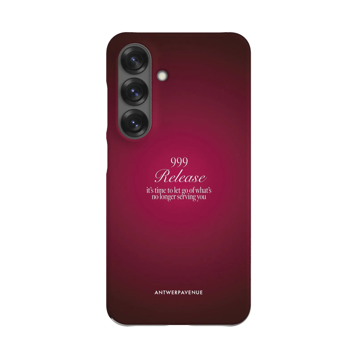 999 Release - Red Case - Galaxy S25 Snap mockup