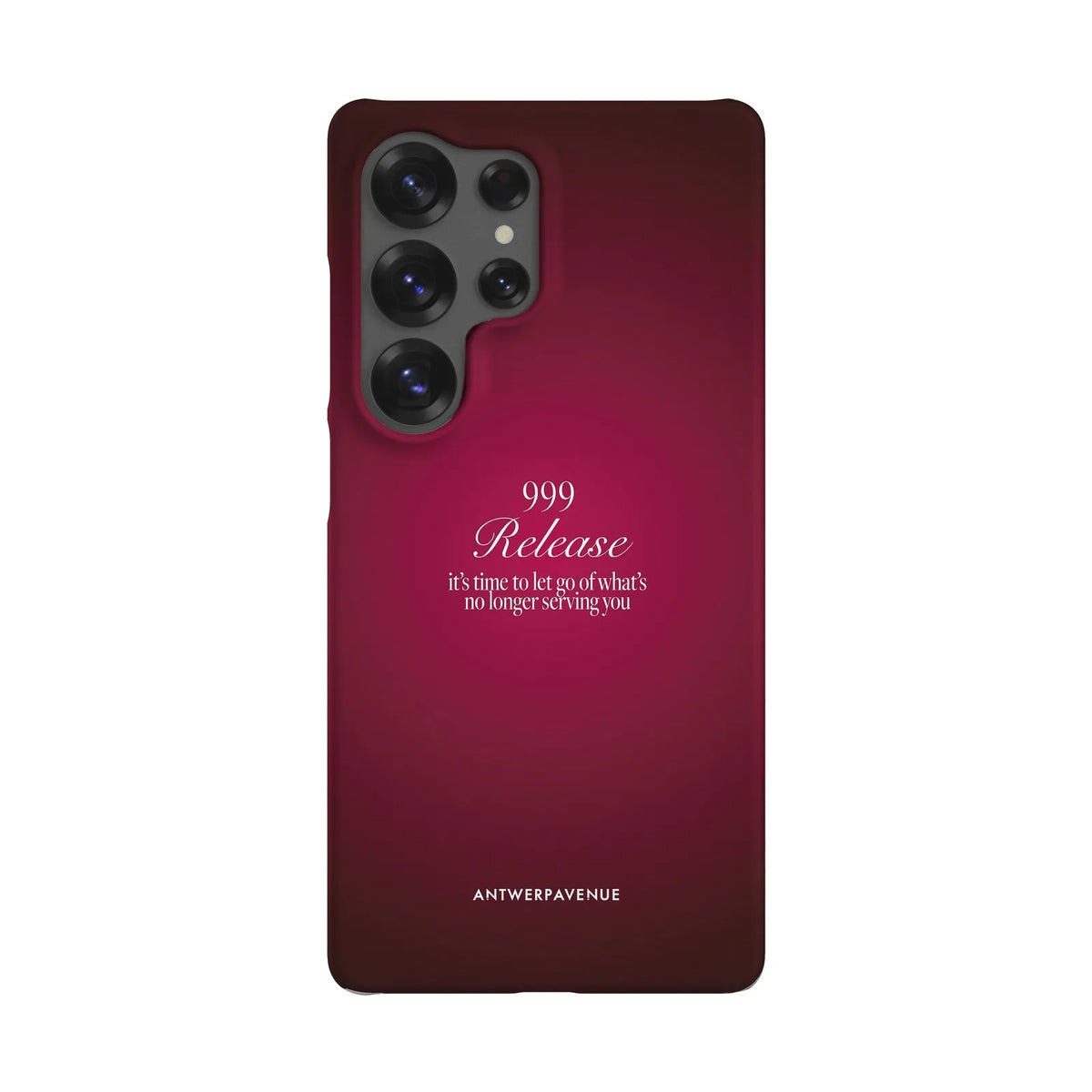 999 Release - Red Case - Galaxy S25 Ultra Snap mockup