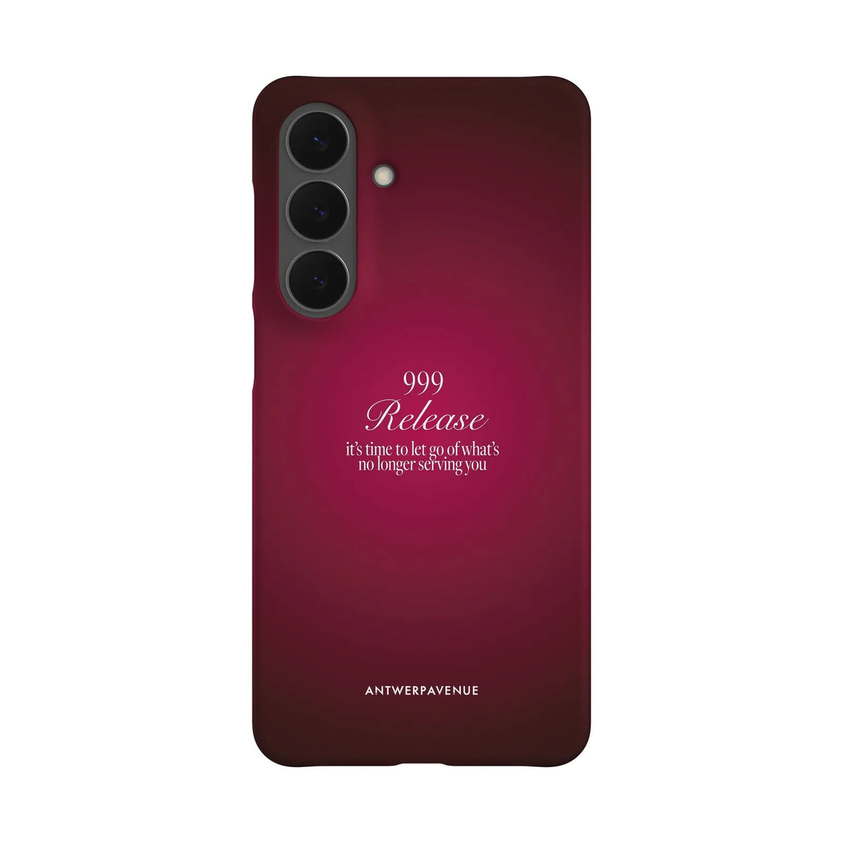 999 Release - Red Case - Galaxy S26 Plus Snap mockup