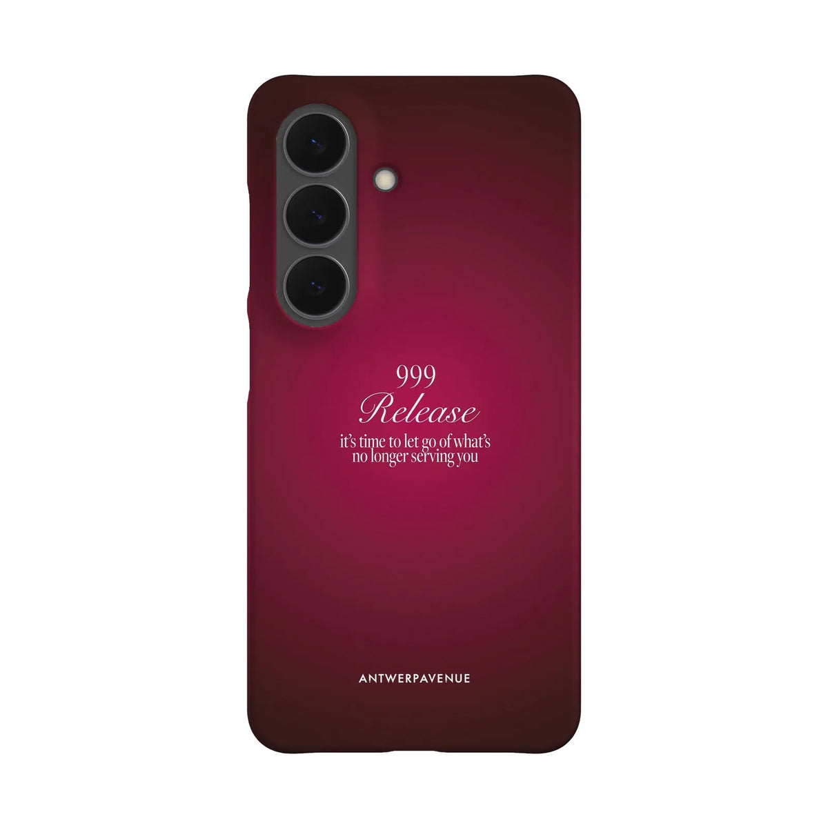 999 Release - Red Case - Galaxy S26 Snap mockup