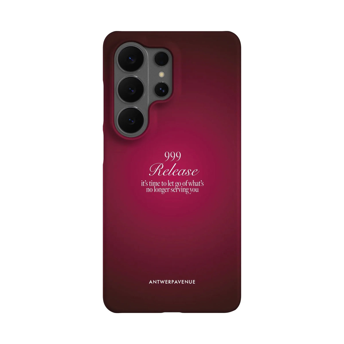 999 Release - Red Case - Galaxy S26 Ultra Snap mockup