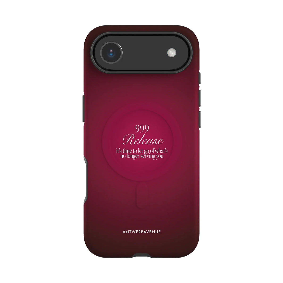 999 Release - Red Case - iPhone 17 Air MagSafe mockup