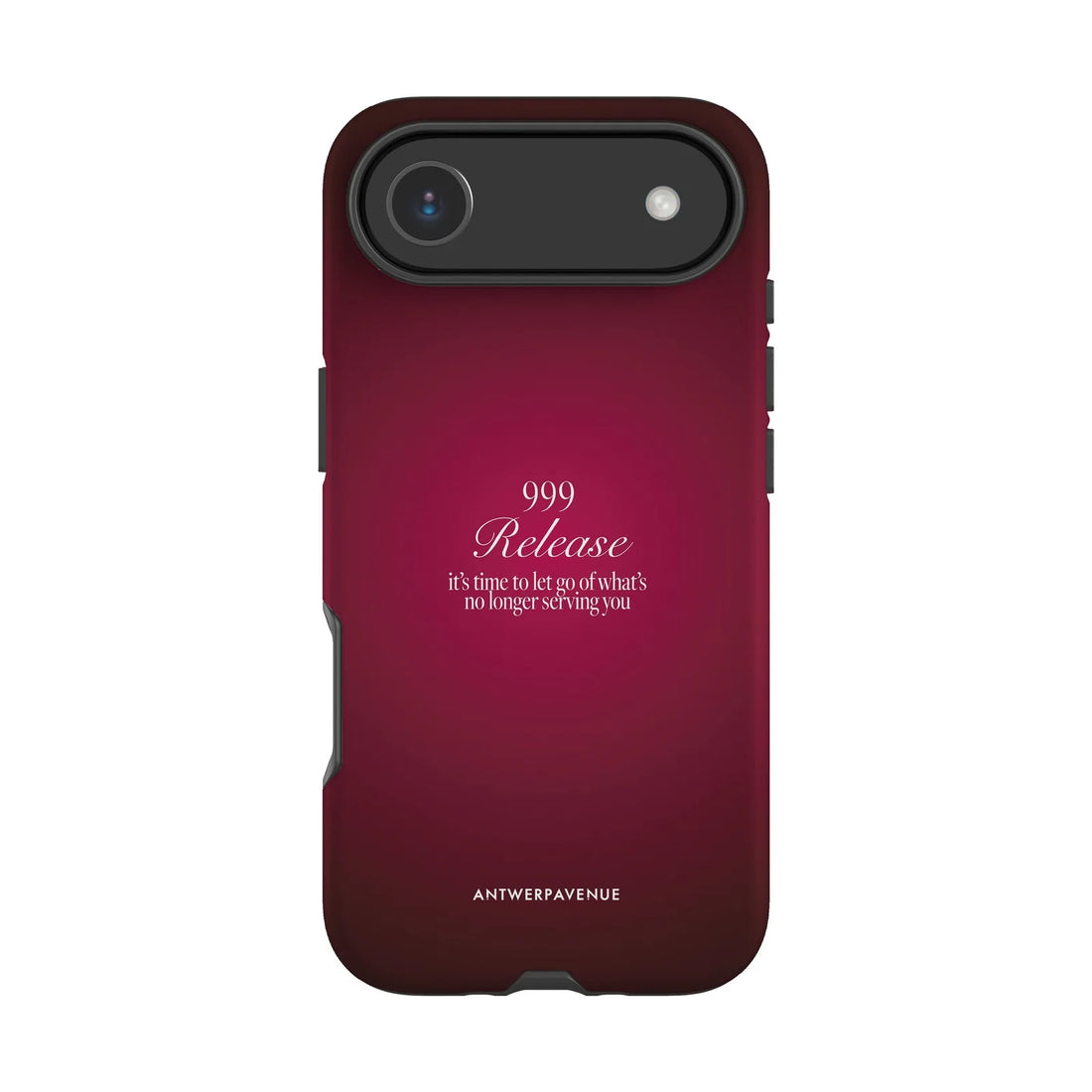 999 Release - Red Case - iPhone 17 Air mockup