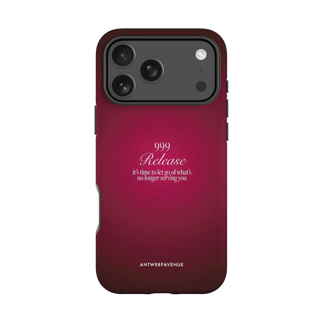 999 Release - Red Case - iPhone Pro mockup