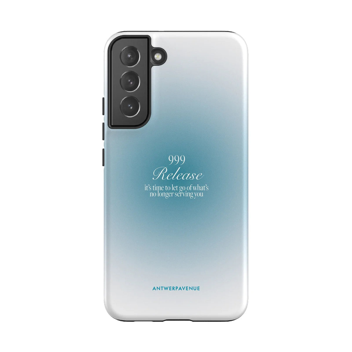 999 Release - Blue Case - Galaxy S22 Plus mockup
