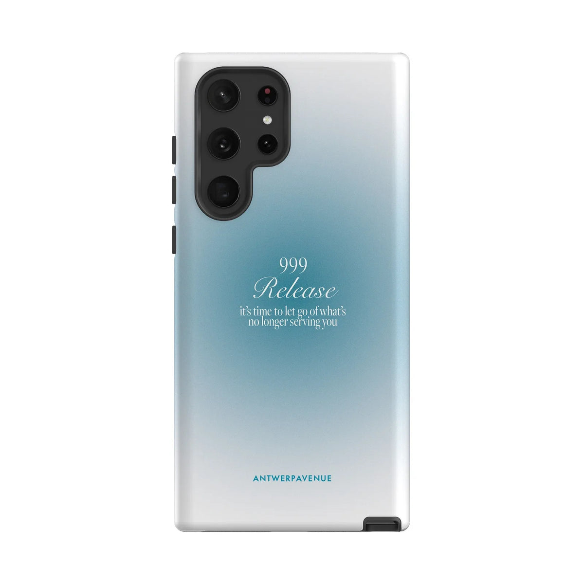 999 Release - Blue Case - Galaxy S22 Ultra mockup