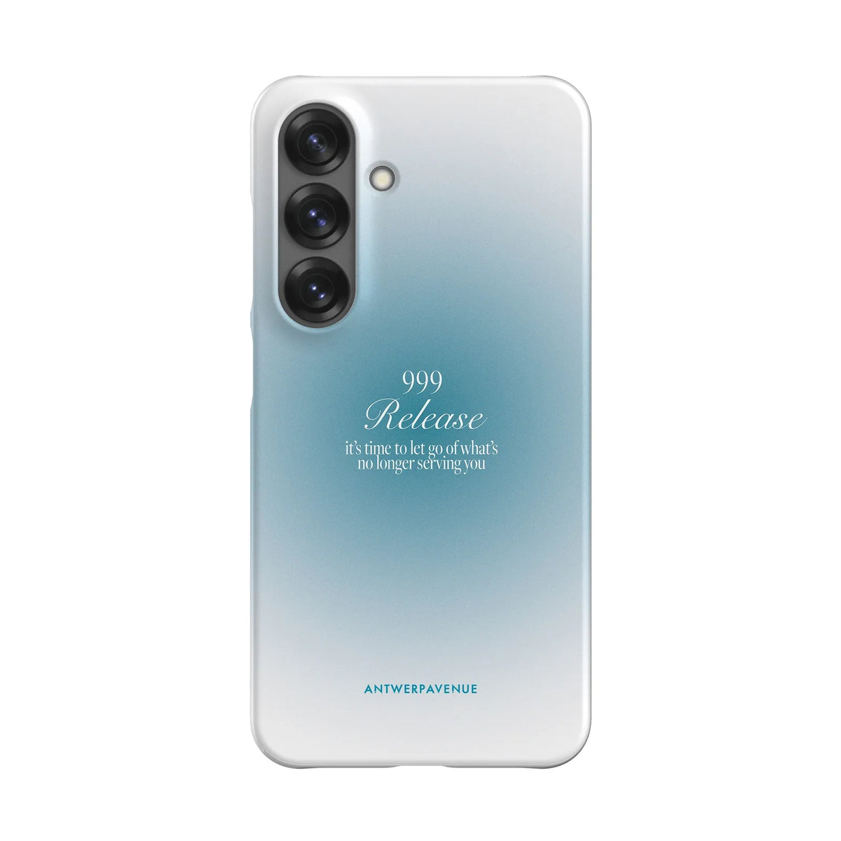 999 Release - Blue Case - Galaxy S25 Snap mockup