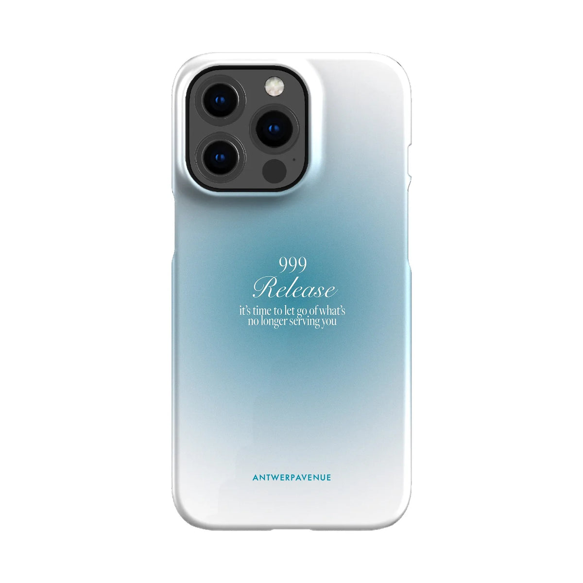 999 Release - Blue Case - iPhone 13 Pro Snap mockup